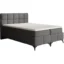 Beautysofa Boxspringbett SOLIDO in Dunkelgrau, Liegefläche 140x200 cm – mit Bettkasten