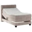 Esposa Boxspringbett BOXHÖHE in Braun, Liegefläche 100x200 cm – mit Bettkasten, Taschenfederkern