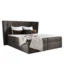 MIRJAN24 Boxspringbett SPARK in Dunkelbraun, Liegefläche 120x200 cm – mit Bettkasten, Bonellfederkern