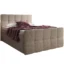 Walldoctor Boxspringbett MADISON in Beige, Liegefläche 200x200 cm – mit Bettkasten, Taschenfederkern