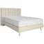 Welnova Boxspringbett BOXSPRINGBETT (120 in Beige, Liegefläche 120x200 cm – Taschenfederkern
